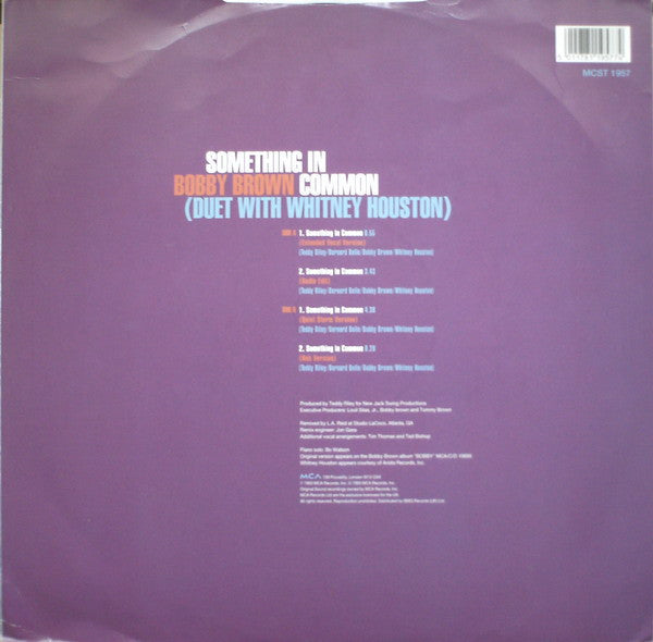 Release: Something In Common-Vinyl-UK-1993-MCST 1957-418221