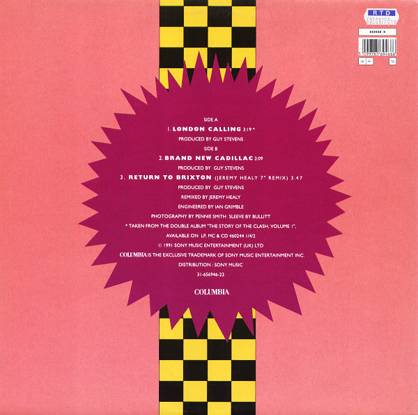 Release: London Calling-Vinyl-Europe-1991-656946 6, 31-656946-22-411744