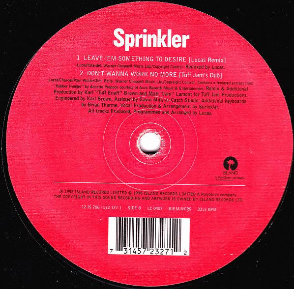 Master Release: Leave 'Em Something To Desire by Sprinkler