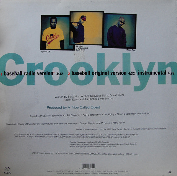 Master Release: Crooklyn by Crooklyn Dodgers