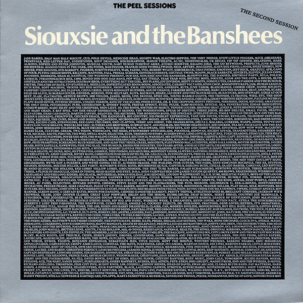 Master Release: The Peel Sessions (The Second Session) by Siouxsie & The Banshees