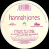 Hannah Jones - More To This (Vinyl, 12