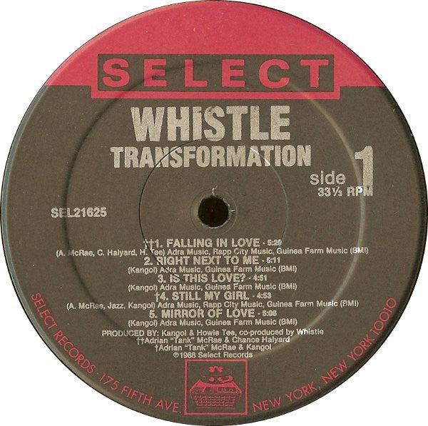 Master Release: Transformation by Whistle