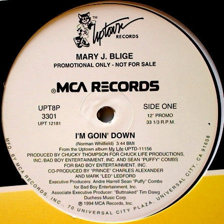 Master Release: I'm Goin' Down by Mary J. Blige