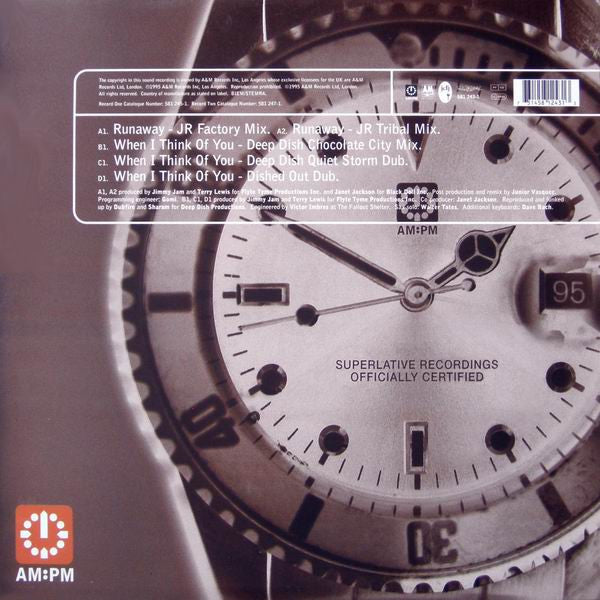 Master Release: Runaway / When I Think Of You by Janet Jackson