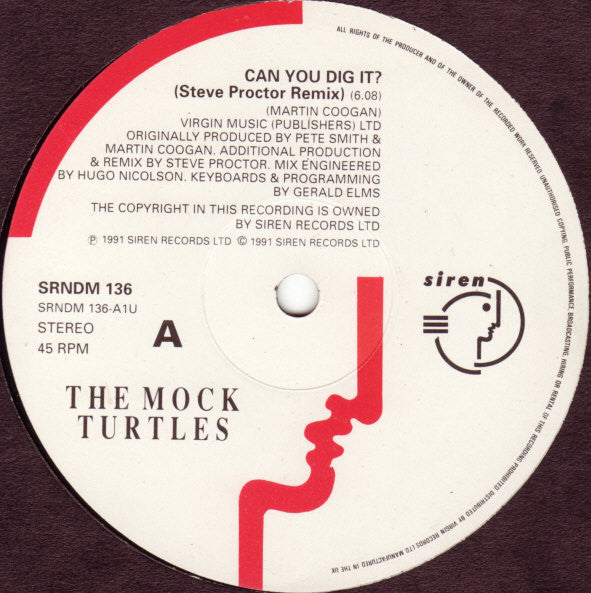 Master Release: Can You Dig It? by The Mock Turtles