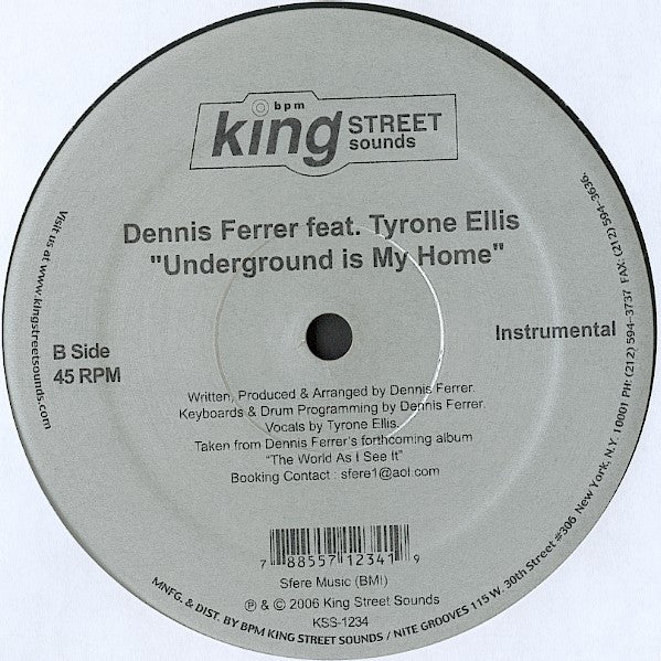 Underground Is My Home