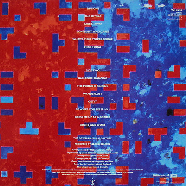 Release: Tug Of War-Vinyl-UK-1982-PCTC 259, PCTC 259, 0C 064-64 750-499964