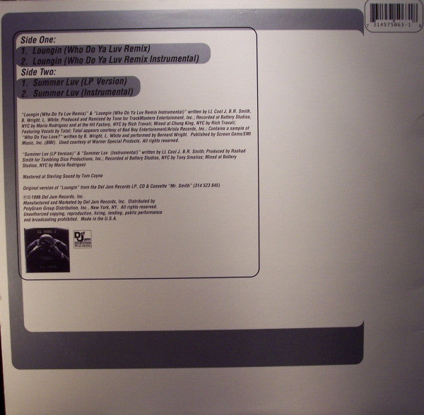 Release: Loungin-Vinyl-US-1996-314 575 063-1-292575