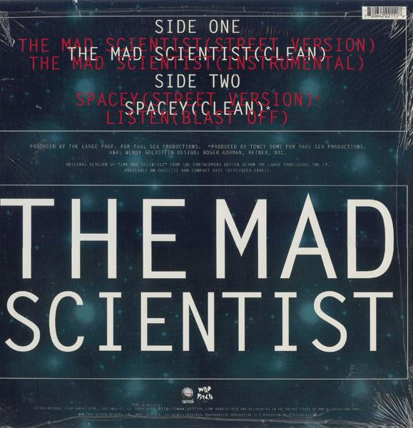 Master Release: The Mad Scientist by Large Professor