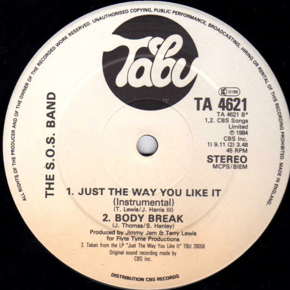 Just The Way You Like It (Like It Long Mix)