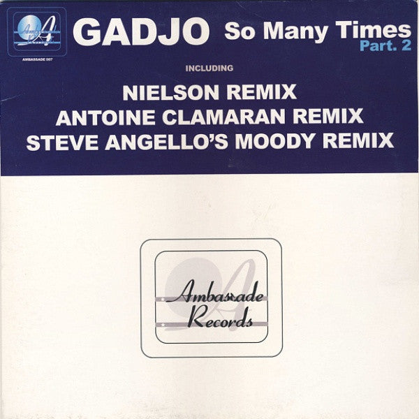 Master Release: So Many Times by Gadjo