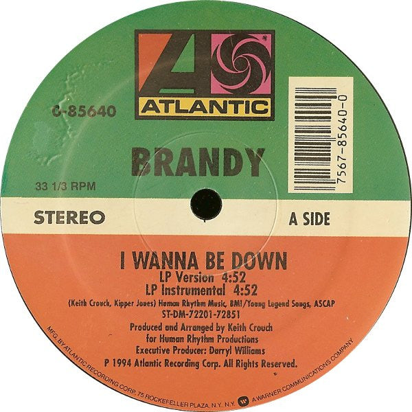 Release: I Wanna Be Down-Vinyl-US-1994-0-85640-226590