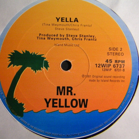 Master Release: Genius Of Love / Yella by Tom Tom Club