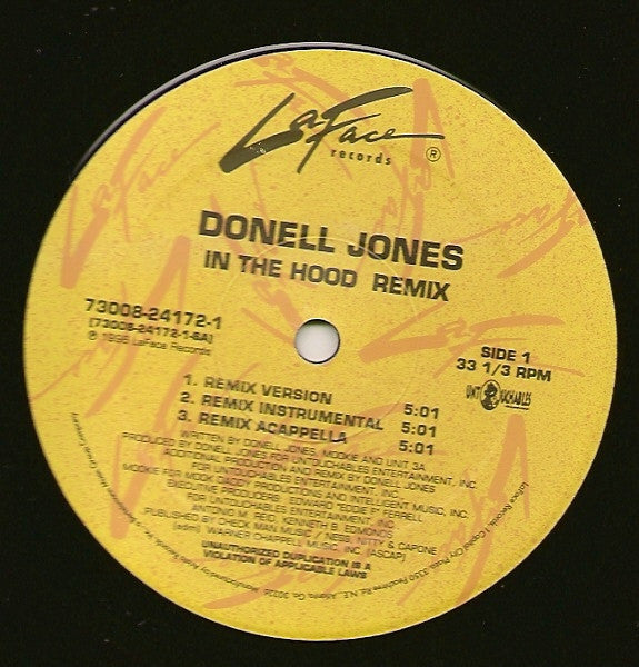 Master Release: In The Hood by Donell Jones