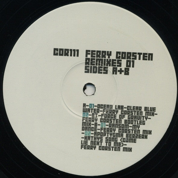 Master Release: Ferry Corsten Remixes 01 by Various