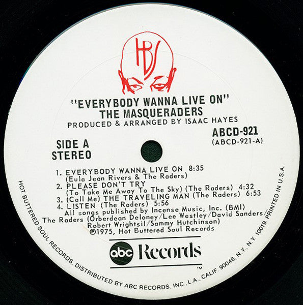 Release: Everybody Wanna Live On-Vinyl-US-1975-ABCD-921, ABCD-921-451950