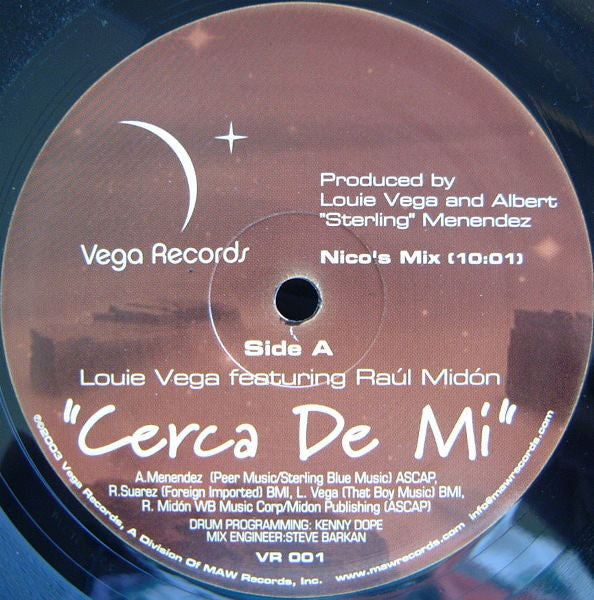Master Release: Cerca De Mi by Louie Vega
