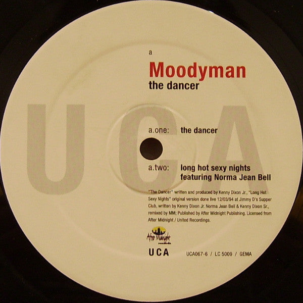 Master Release: The Dancer by Moodymann