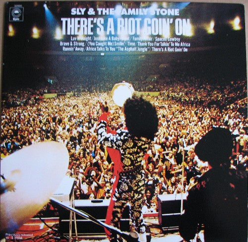 Release: There's A Riot Goin' On-Vinyl-US-1986-30986, PE 30986-609035