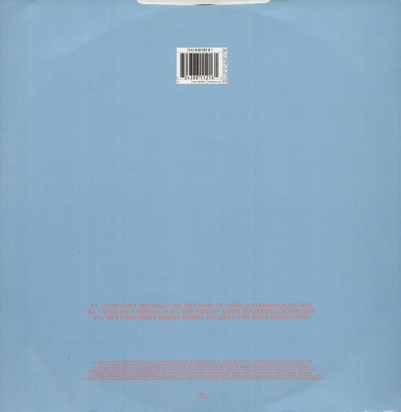 Master Release: I Wouldn't Normally Do This Kind Of Thing by Pet Shop Boys