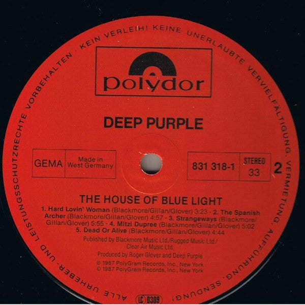 The House Of Blue Light