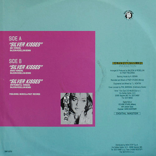 Release: Silver Kisses-Vinyl-Italy-1991-SNR 00791-579162