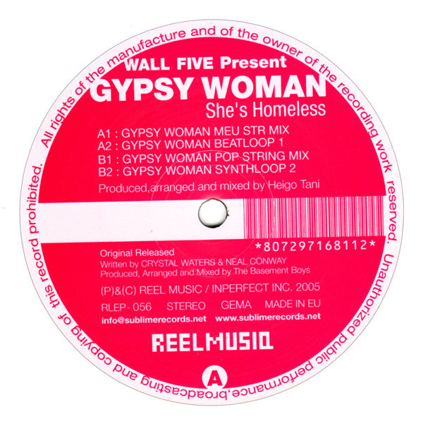Master Release: Gypsy Woman (She's Homeless) by Wall 5