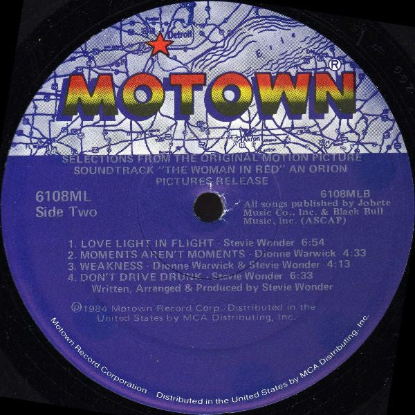 The Woman In Red (Selections From The Original Motion Picture Soundtrack)