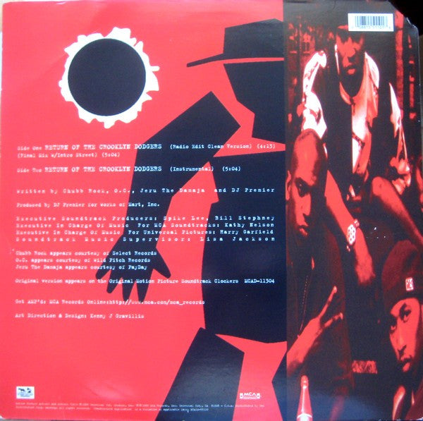 Release: Return Of The Crooklyn Dodgers-Vinyl-US-1995-MCA12-55110, MCA12 55110-478372