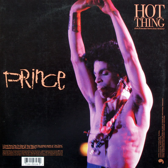 Release: I Could Never Take The Place Of Your Man-Vinyl-US-1987-9 20728-0, 0-20728-133252