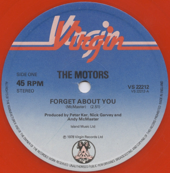 Master Release: Forget About You by The Motors
