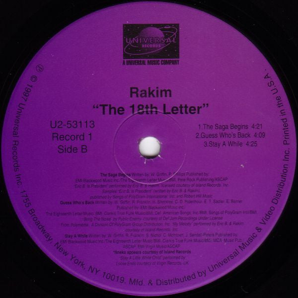 The 18th Letter