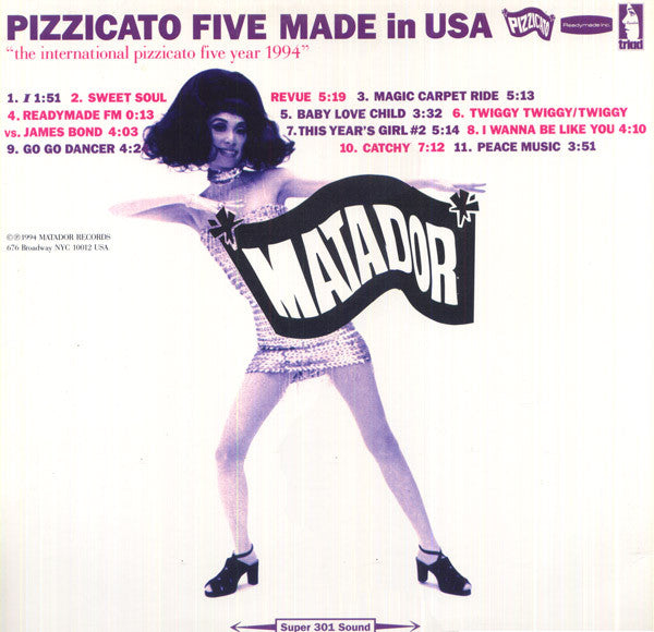 Master Release: Made In USA by Pizzicato Five