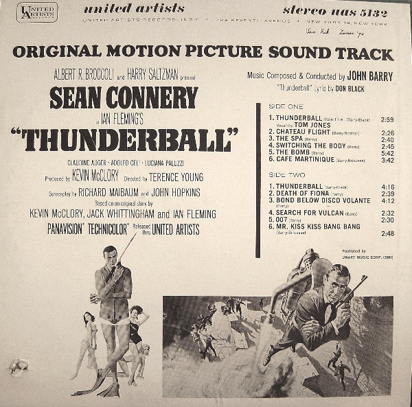 Thunderball (Original Motion Picture Soundtrack)