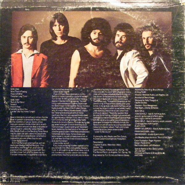 Release: Boston-Vinyl-US-1976-PE 34188, 34188-502621