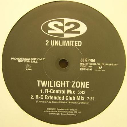 Master Release: Twilight Zone by 2 Unlimited
