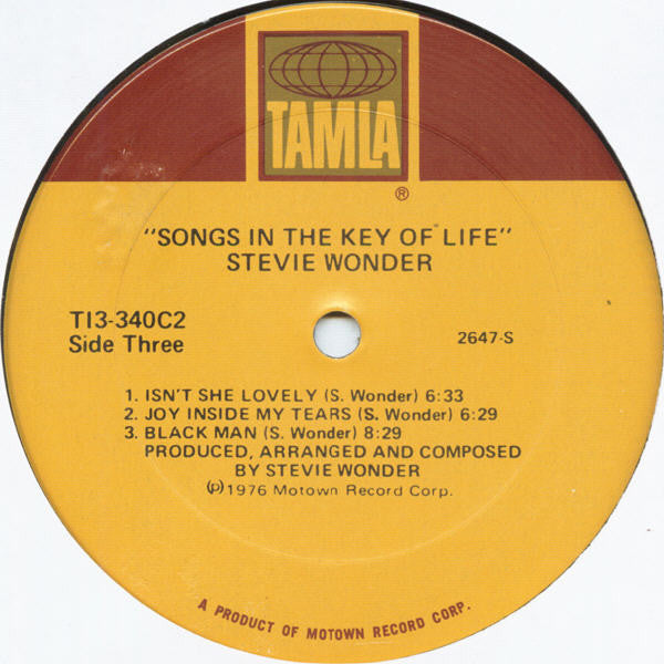 Songs In The Key Of Life