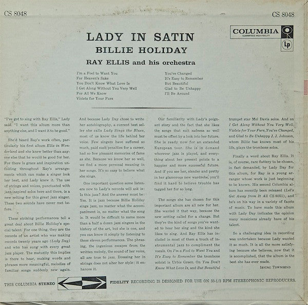 Lady In Satin