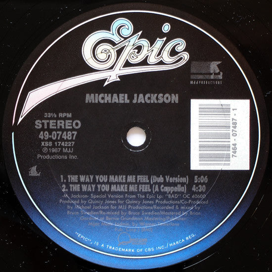 The Way You Make Me Feel (Special 12" Single Mixes)