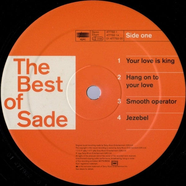 The Best Of Sade