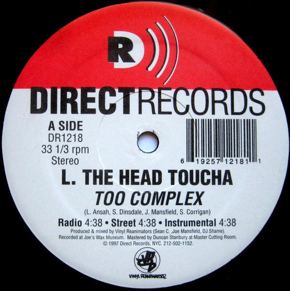 Master Release: Too Complex / It's Your Life by L Da Headtoucha
