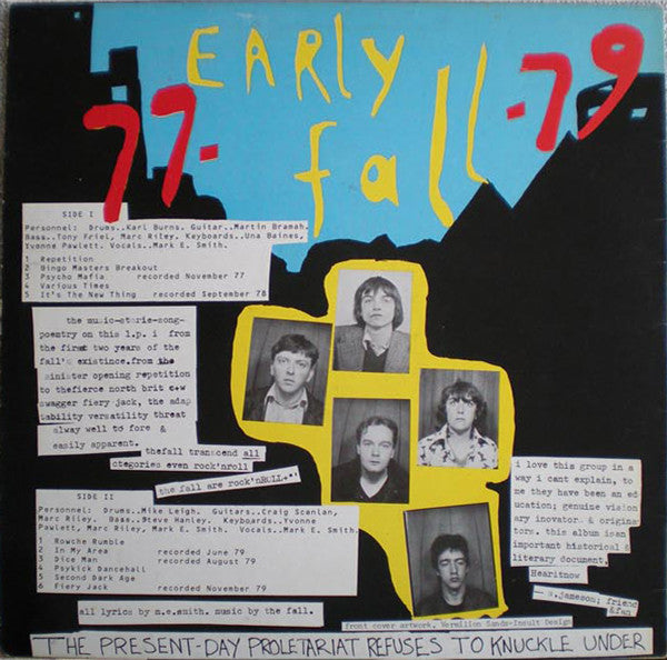 Master Release: 77 - Early Years - 79 by The Fall