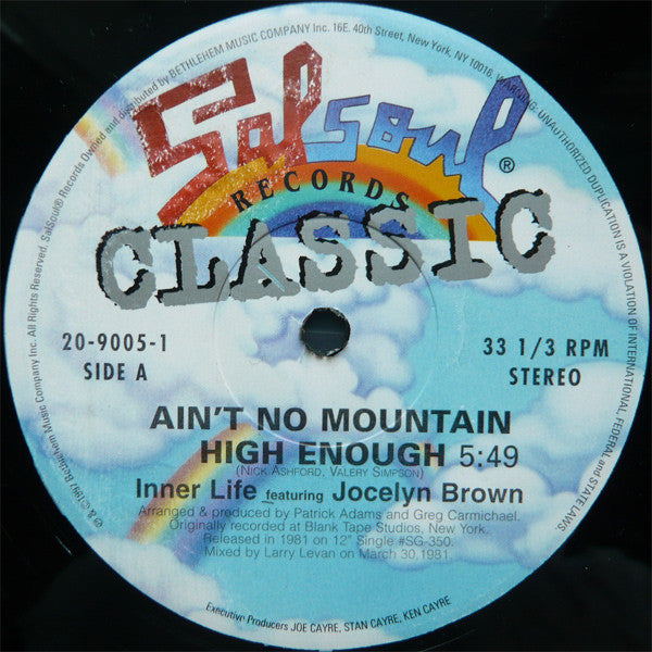 Release: Ain't No Mountain High Enough / Just As Long As I Got You-Vinyl-US-1997-20-9005-1-370326