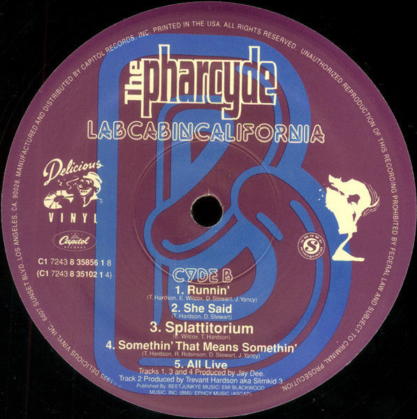 Release: Labcabincalifornia-Vinyl-US-1995-C1 7243 8 35102 1 4, C1 7243 8 35102 1 4-243588