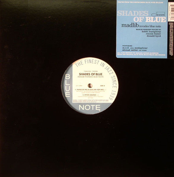 Master Release: Tracks From Shades Of Blue (Madlib Invades Blue Note) by Madlib