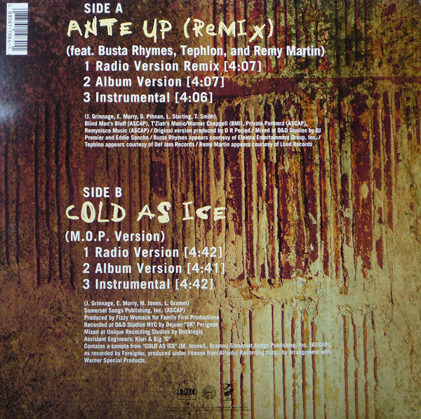 Master Release: Ante Up (Remix) by M.O.P.
