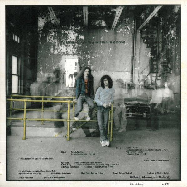 Release: As Falls Wichita, So Falls Wichita Falls-Vinyl-Germany-1981-ECM 1190, 2301 190-436808