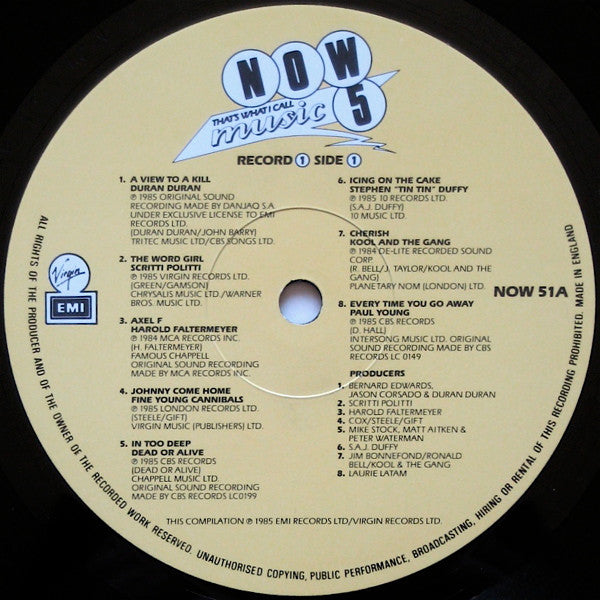 Now That's What I Call Music 5