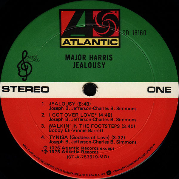 Release: Jealousy-Vinyl-US-1976-SD 18160-853209